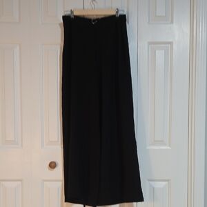 Elegant Black Wide-Leg Pants